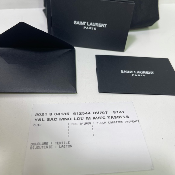 Saint Laurent Lou Matelassê Leather Camera Bag - Picture 11 of 12